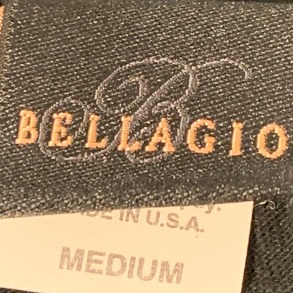 GUC Bellagio Black Cotton Tee Shirt - Size Medium - Picture 7 of 7